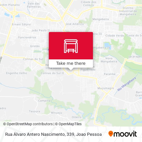 Rua Álvaro Antero Nascimento, 339 map