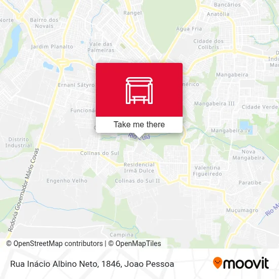 Rua Inácio Albino Neto, 1846 map