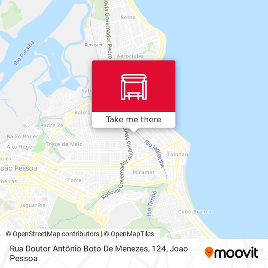 Rua Doutor Antônio Boto De Menezes, 124 map