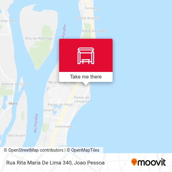 Rua Rita Maria De Lima 340 map