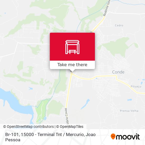 Br-101, 15000 - Terminal Tnt / Mercurio map