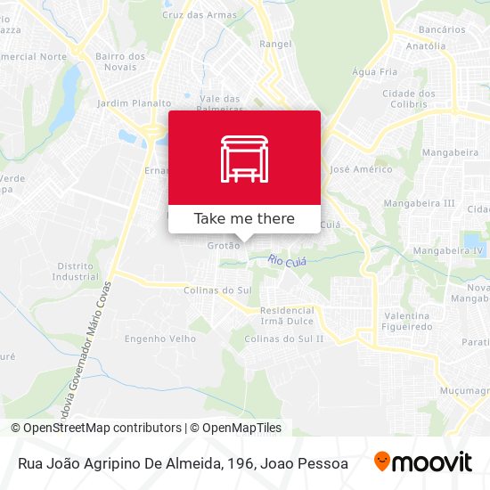 Rua João Agripino De Almeida, 196 map