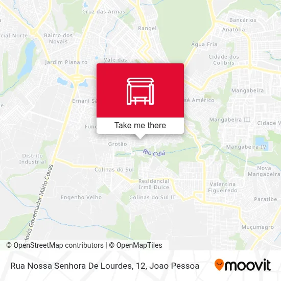 Rua Nossa Senhora De Lourdes, 12 map