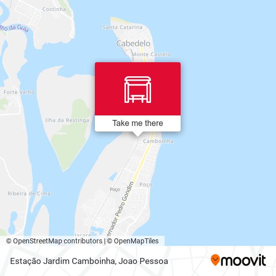 Estação Jardim Camboinha map