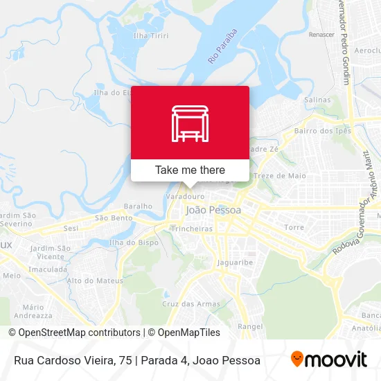Rua Cardoso Vieira, 75 | Parada 4 map
