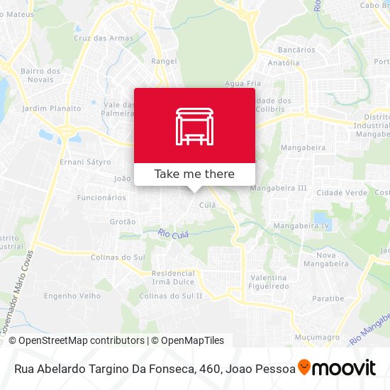 Mapa Rua Abelardo Targino Da Fonseca, 460