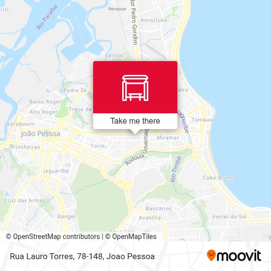 Rua Lauro Torres, 78-148 map