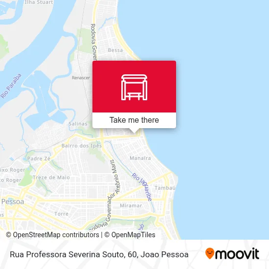 Rua Professora Severina Souto, 60 map