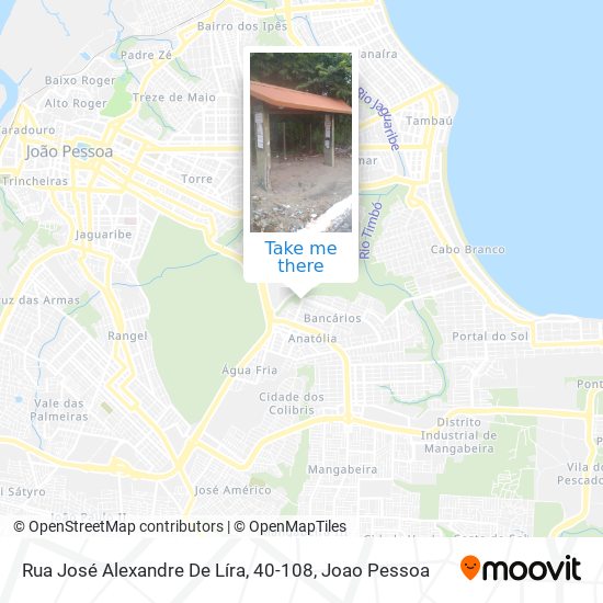 Rua José Alexandre De Líra, 40-108 map