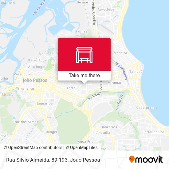 Rua Silvio Almeida, 89-193 map
