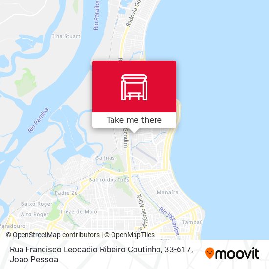 Mapa Rua Francisco Leocádio Ribeiro Coutinho, 33-617