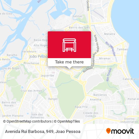 Avenida Rui Barbosa, 949 map
