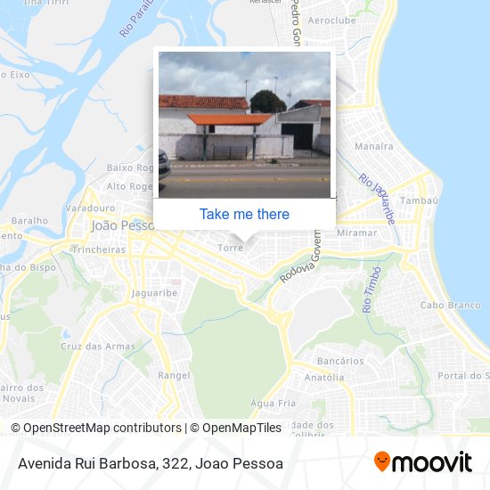 Avenida Rui Barbosa, 322 map