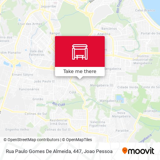 Rua Paulo Gomes De Almeida, 447 map