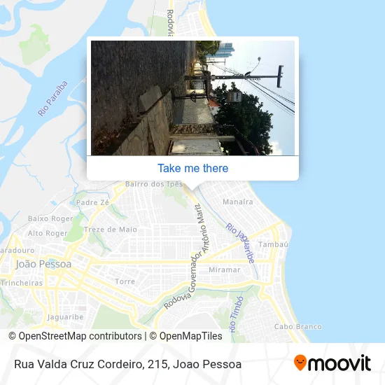 Rua Valda Cruz Cordeiro, 215 map