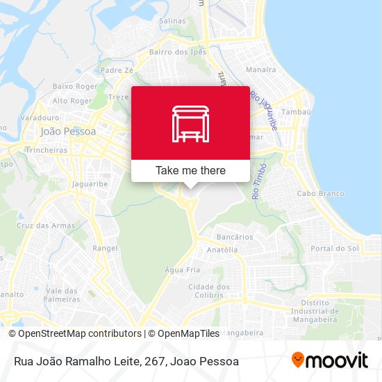 Mapa Rua João Ramalho Leite, 267