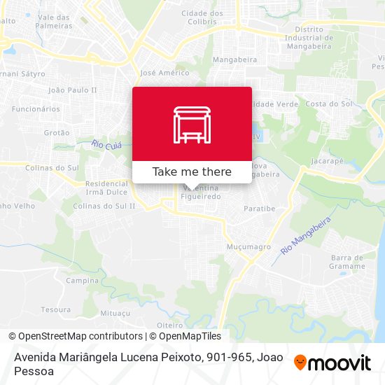 Avenida Mariângela Lucena Peixoto, 901-965 map