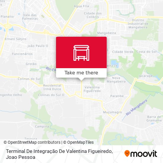 Terminal De Integração De Valentina Figueiredo map