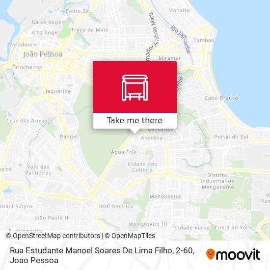Rua Estudante Manoel Soares De Lima Filho, 2-60 map