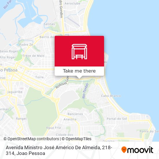 Avenida Ministro José Américo De Almeida, 218-314 map
