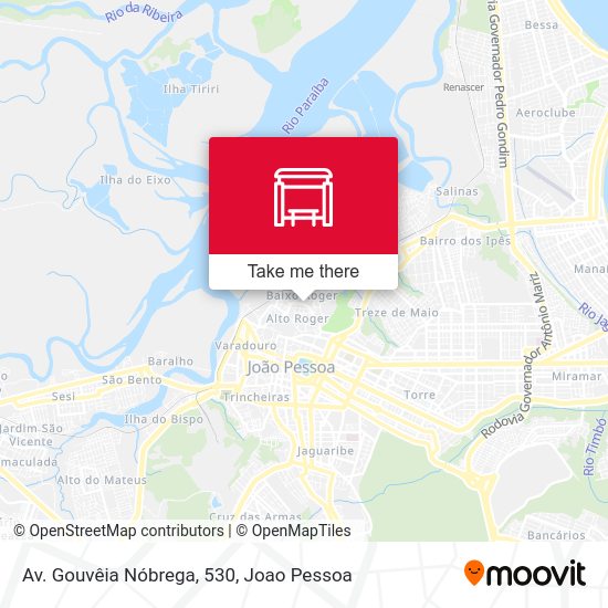 Av. Gouvêia Nóbrega, 530 map