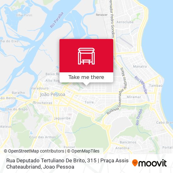 Rua Deputado Tertuliano De Brito, 315 | Praça Assis Chateaubriand map