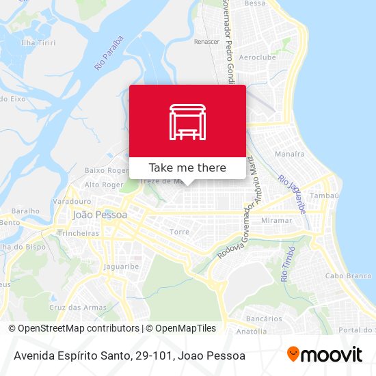 Avenida Espírito Santo, 29-101 map