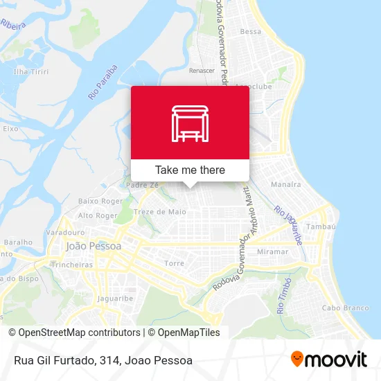 Rua Gil Furtado, 314 map