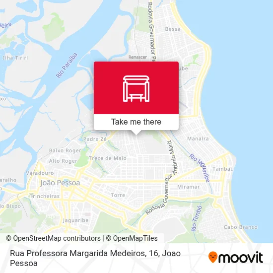 Rua Professora Margarida Medeiros, 16 map