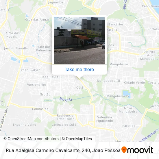 Rua Adalgisa Carneiro Cavalcante, 240 map