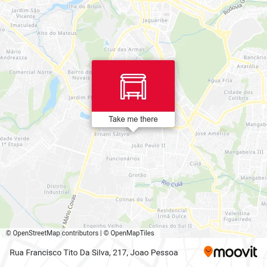 Rua Francisco Tito Da Silva, 217 map