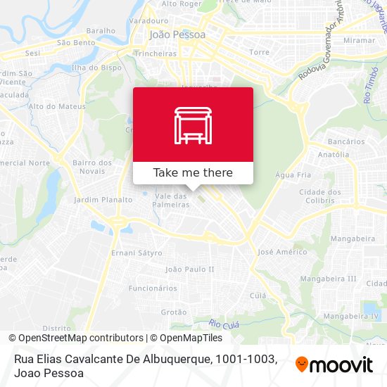 Rua Elias Cavalcante De Albuquerque, 1001-1003 map