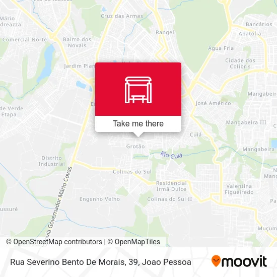 Rua Severino Bento De Morais, 39 map