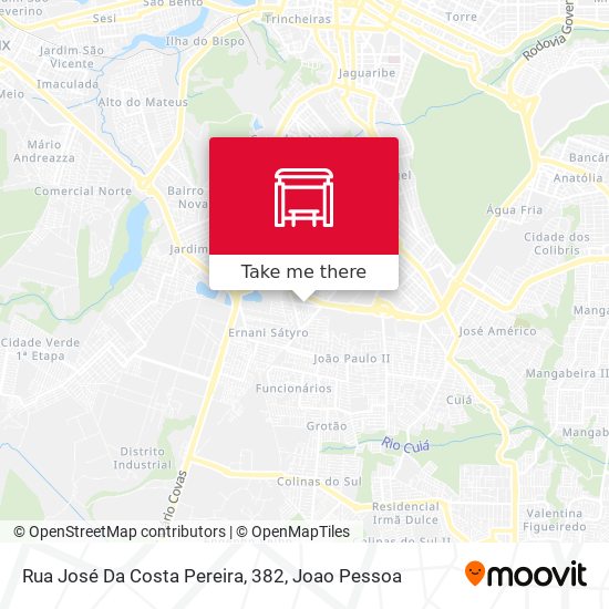 Rua José Da Costa Pereira, 382 map