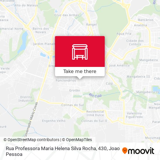 Rua Professora Maria Helena Silva Rocha, 430 map