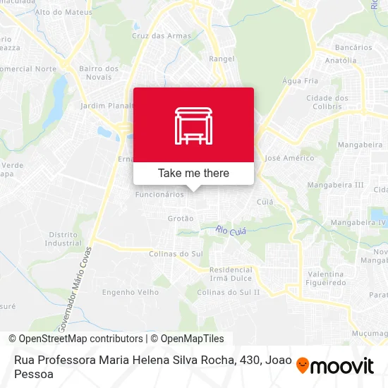 Rua Professora Maria Helena Silva Rocha, 430 map