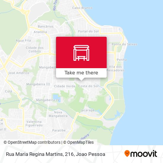 Rua Maria Regina Martins, 216 map