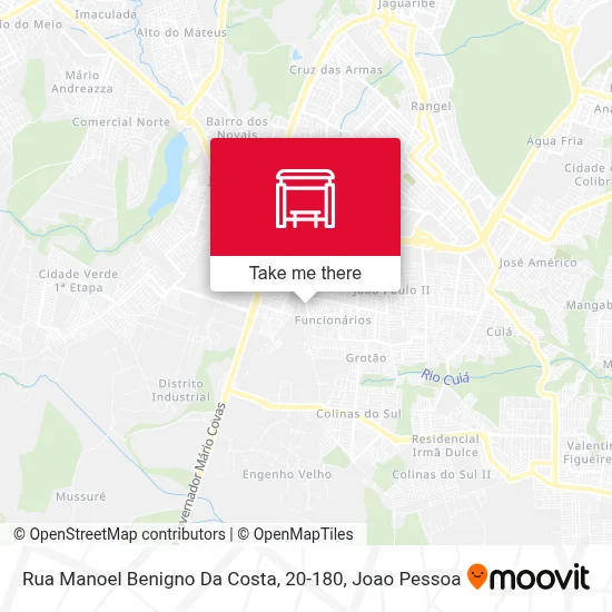 Rua Manoel Benigno Da Costa, 20-180 map