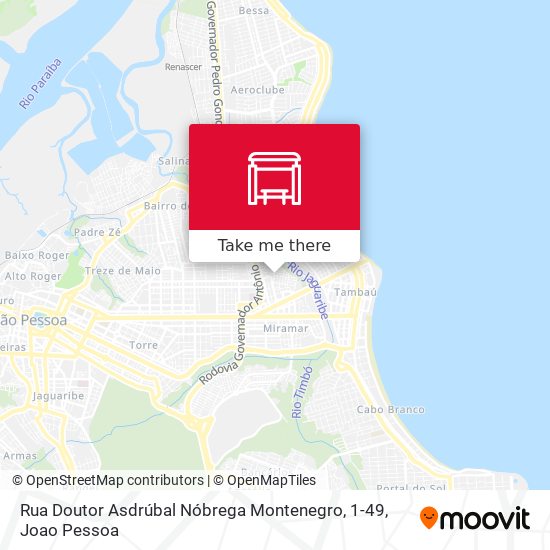 Rua Doutor Asdrúbal Nóbrega Montenegro, 1-49 map