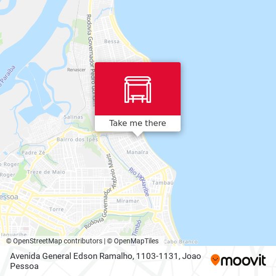 Avenida General Edson Ramalho, 1103-1131 map