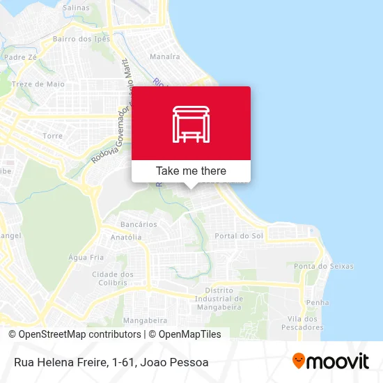 Rua Helena Freire, 1-61 map