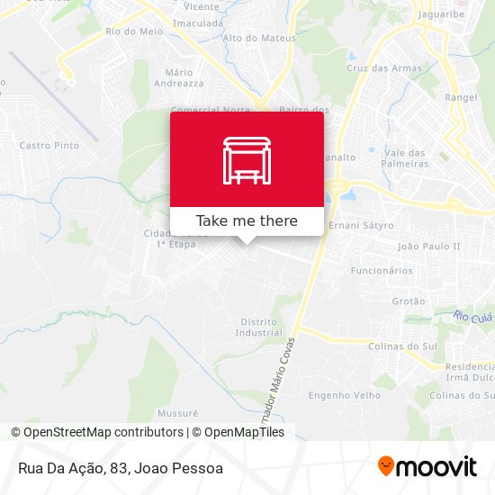 Rua Da Ação, 83 map