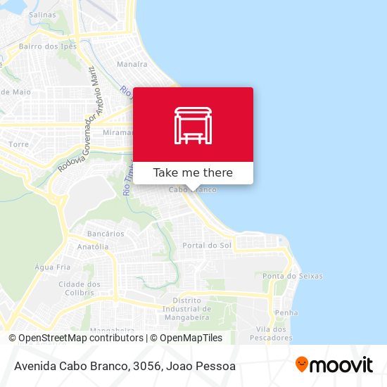 Avenida Cabo Branco, 3056 map