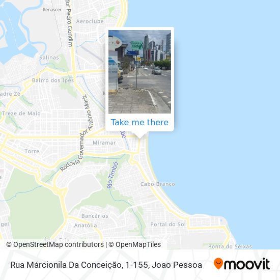 Rua Márcionila Da Conceição, 1-155 map
