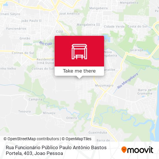 Rua Funcionário Público Paulo Antônio Bastos Portela, 403 map