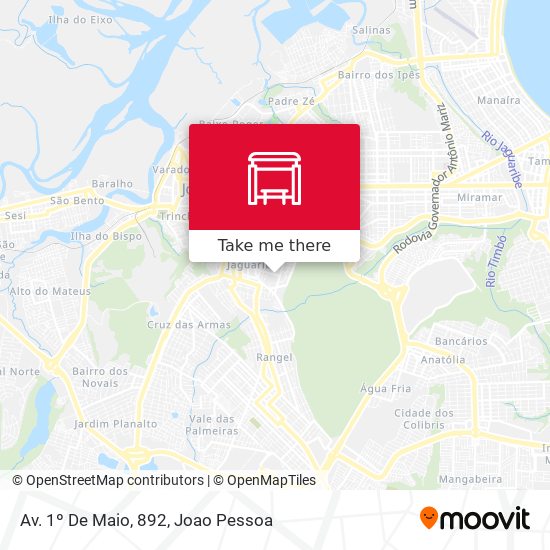 Av. 1º De Maio, 892 map