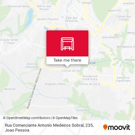 Rua Comerciante Antonio Medeiros Sobral, 235 map