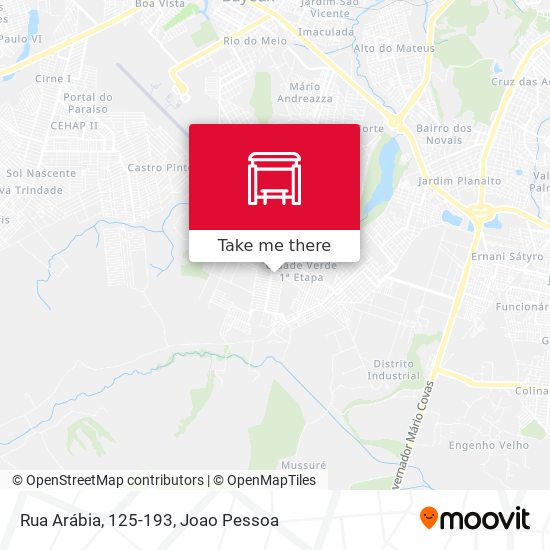 Rua Arábia, 125-193 map