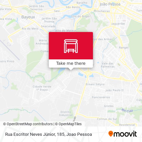 Rua Escritor Neves Júnior, 185 map