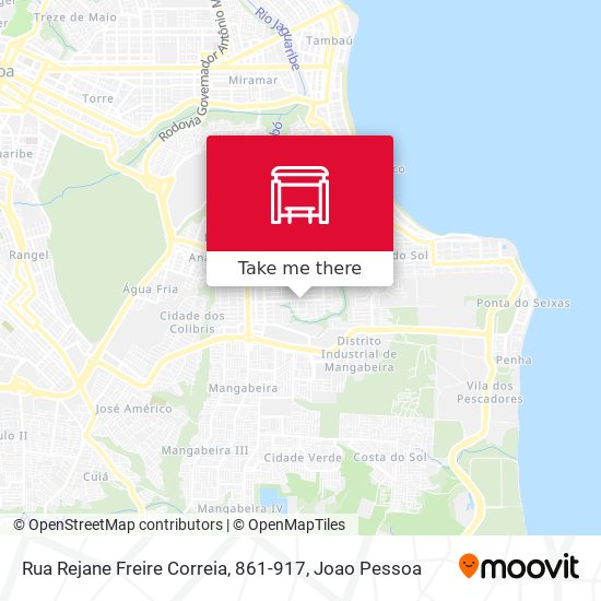 Rua Rejane Freire Correia, 861-917 map
